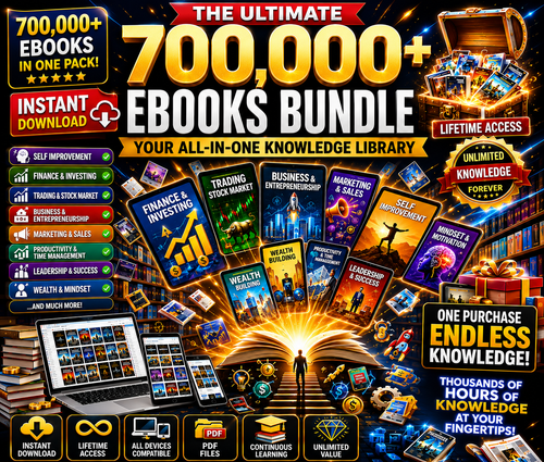 700,000+ eBooks Bundle PDF